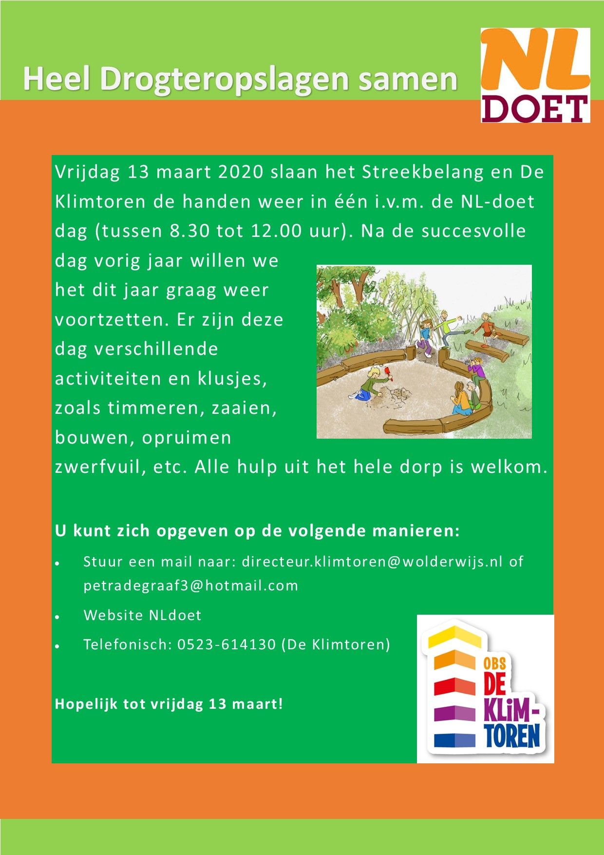 NL-doet 13 maart